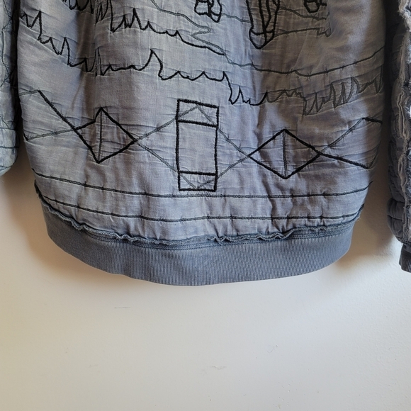 Free People, Drive That‎ Train Pullover, Blue, Size Medium - Picture 6 of 16